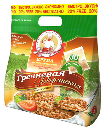 Крупы в ассортименте