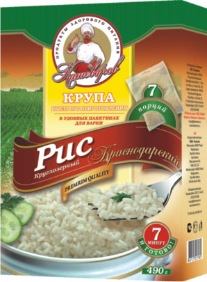 Крупы в ассортименте