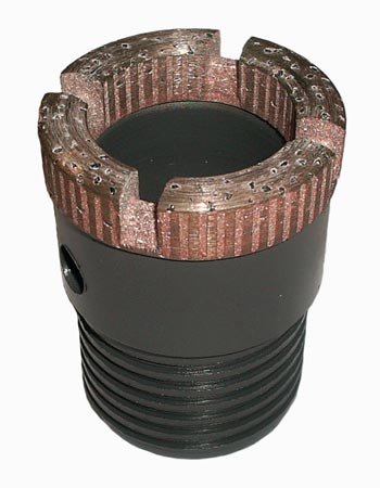 алмазная буровая коронка 02И3Г, 02И4Г d.46 мм