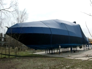 тент для яхты