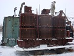 Демонтаж  трансформатора
