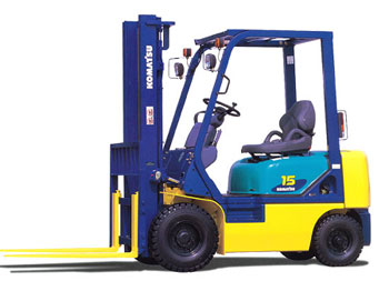 Вилочный дизельный погрузчик Komatsu FD15-15
