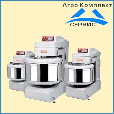 Тестомесильная спиральная машина SILVER