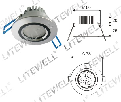 LED-N10, светодиодный точечный светильник