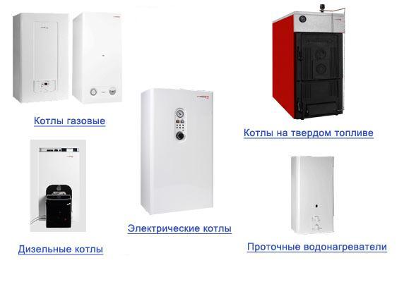 Котлы Protherm, BAXI, Viessmann, Ferroli, Vaillant, Ariston