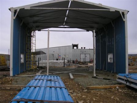Быстровозводимые ангары "под ключ"
