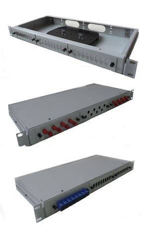 Кросс оптический стоечный 1U (19"/1U/24FC(ST)