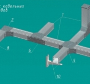 Короба для прокладки кабельных линий.