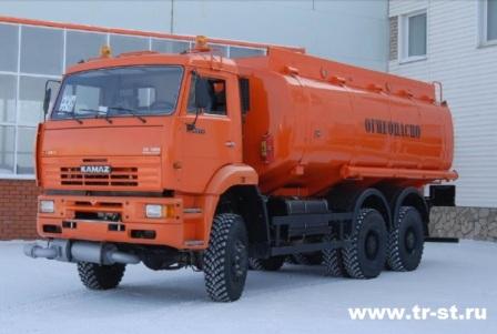 Автоцистерна нефтепромысловая АЦН на базе а/м Камаз