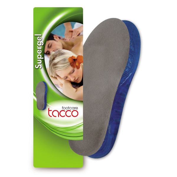Tacco Supergel Арт.656 — гелевые cтельки-супинаторы оптом эргодинамические