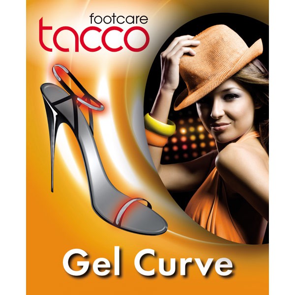 Tacco Gel Curve Арт.657 — полоски из геля от натирания ремешками обуви оптом