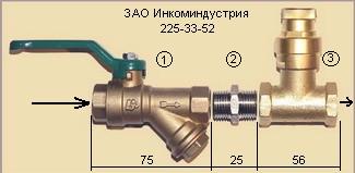 регулятор давления воды