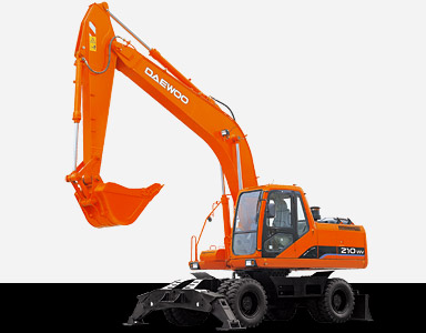 Экскаватор Solar 210WV (DOOSAN-DAEWOO)