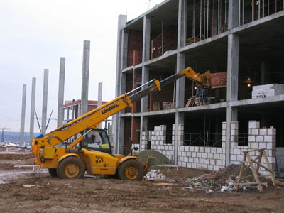 Телескопический погрузчик JCB