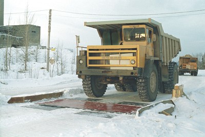 Весы автомобильные карьерные ВАЭ-Д-О-100