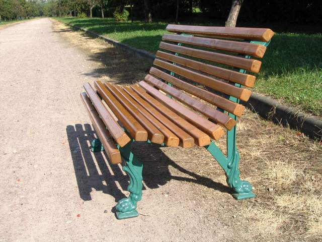 Скамья садовая