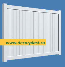 Продаем пластиковые заборы ПВХ ограждения