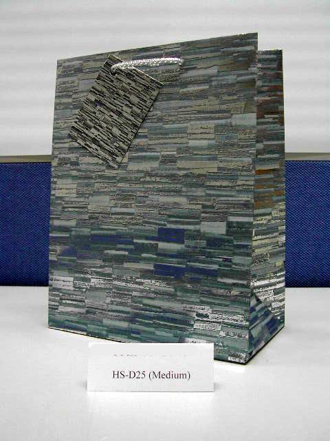 Подарочный пакет с горячим тиснением HS-D25