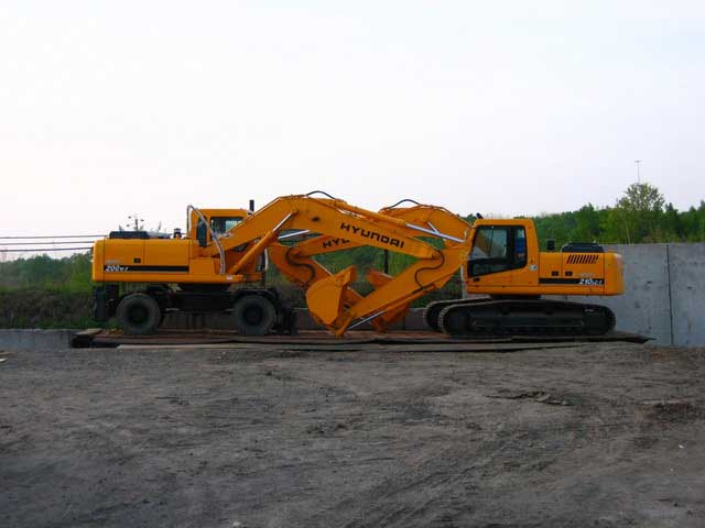 Гусеничный экскаватор HYUNDAI R290LC.7
