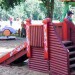 Установить зимние горки для детей